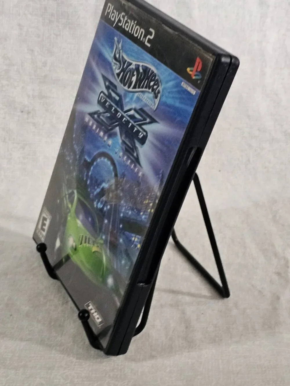 Hot Wheels Velocity X Maximum Justice Sony PS2 2002 CIB w/ Manual Reg Card